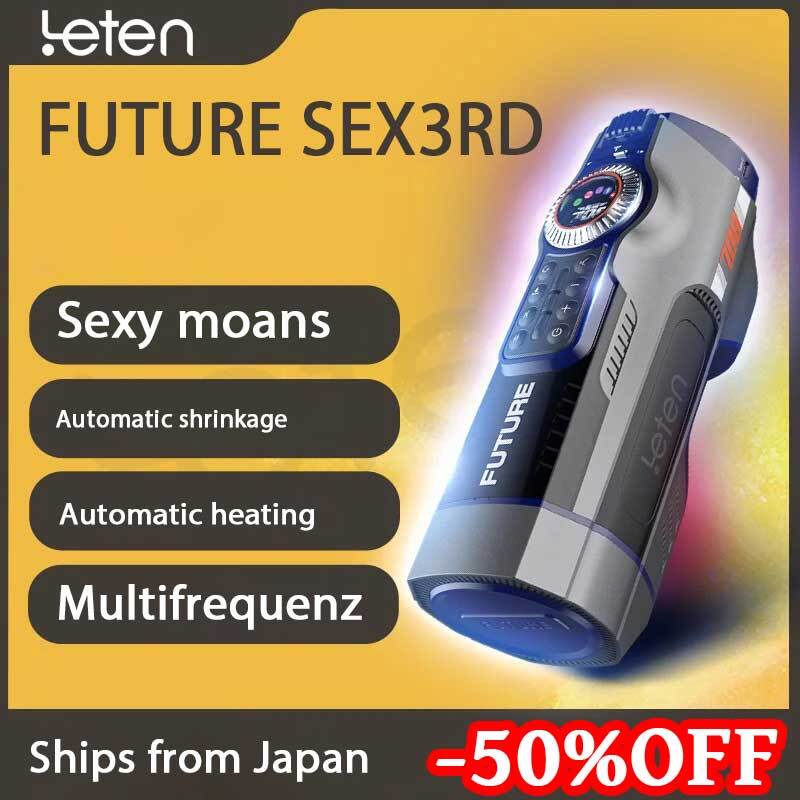 Leten 708 X (manuálny masturbátor + lubrikant zadarmo)